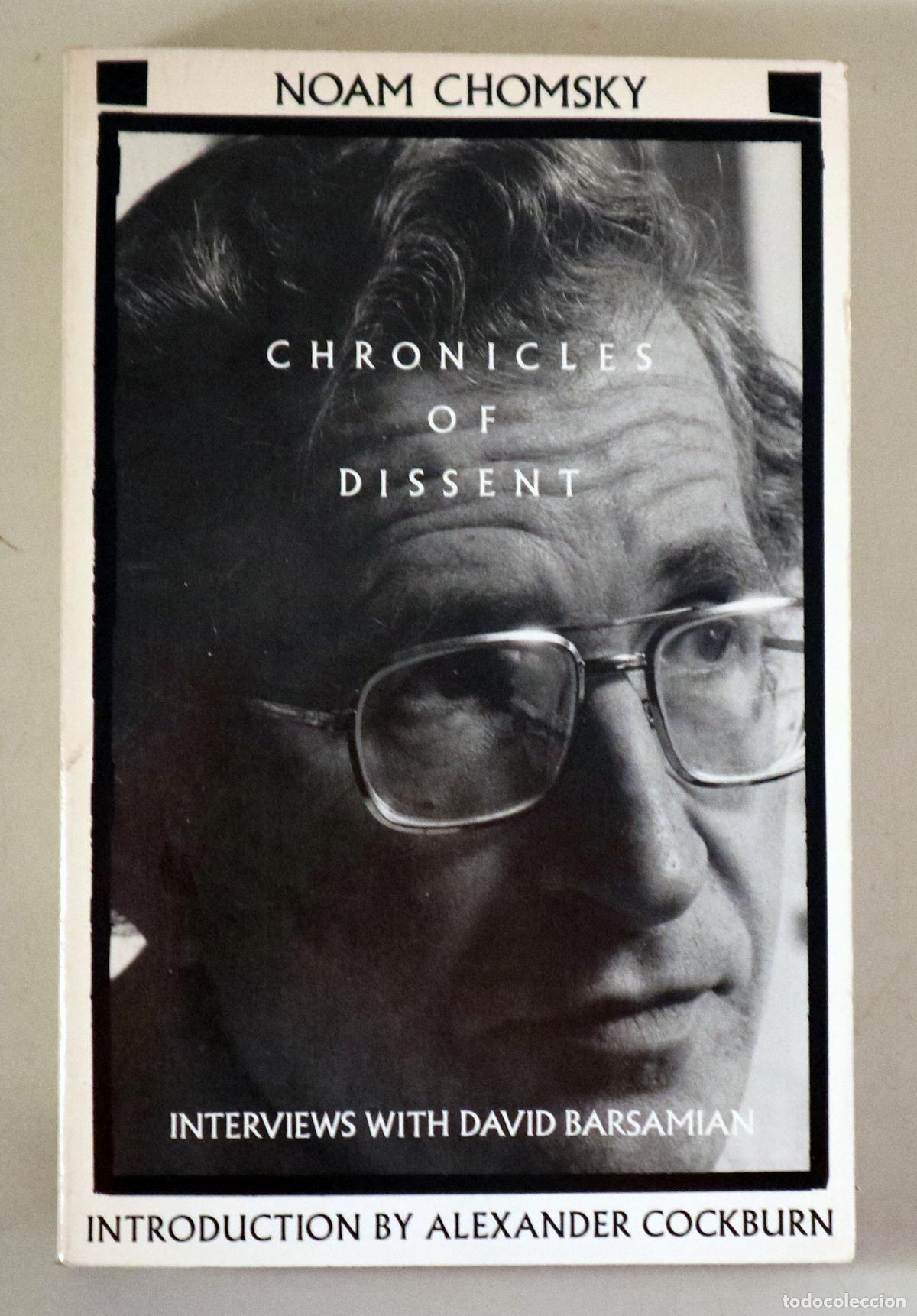 Gebrauchte B&uuml;cher: CHOMSKY, Noam - CHRONICLES OF DISSENT. Interviews with David Barsamian - Monroe 1992