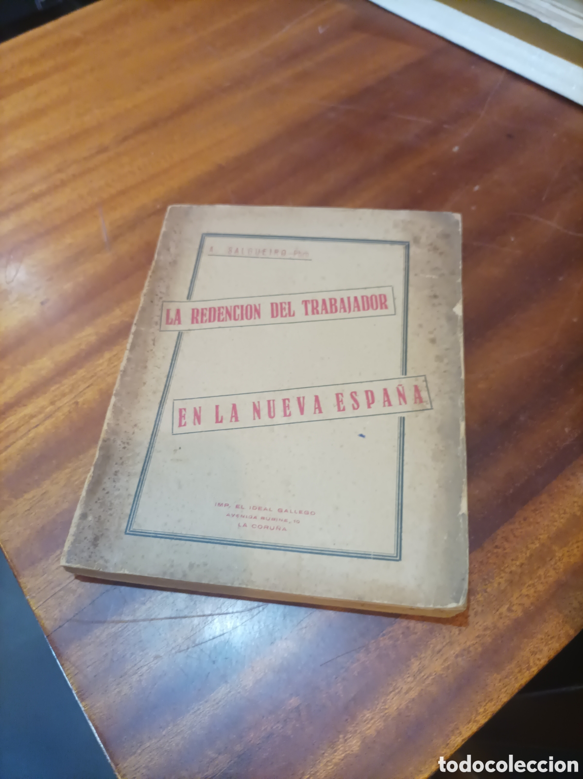 Libros de segunda mano: LA REDENCI&Oacute;N DEL TRABADOR.EN LA NUEVA ESPA&Ntilde;A .J.SALGUEIRO
