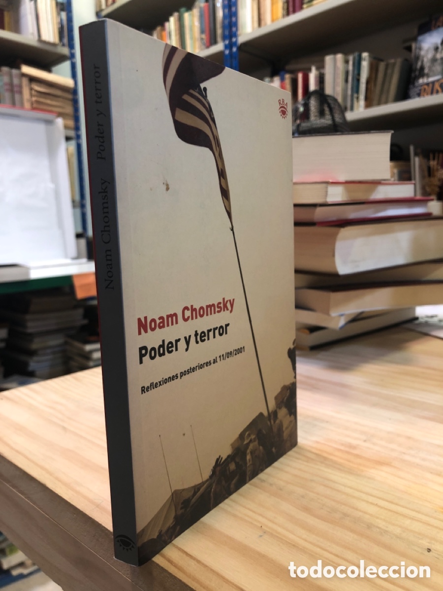 Livros em segunda m&atilde;o: Noam Chomsky - Poder y terror. Reflexiones posteriores al 11/09/2001