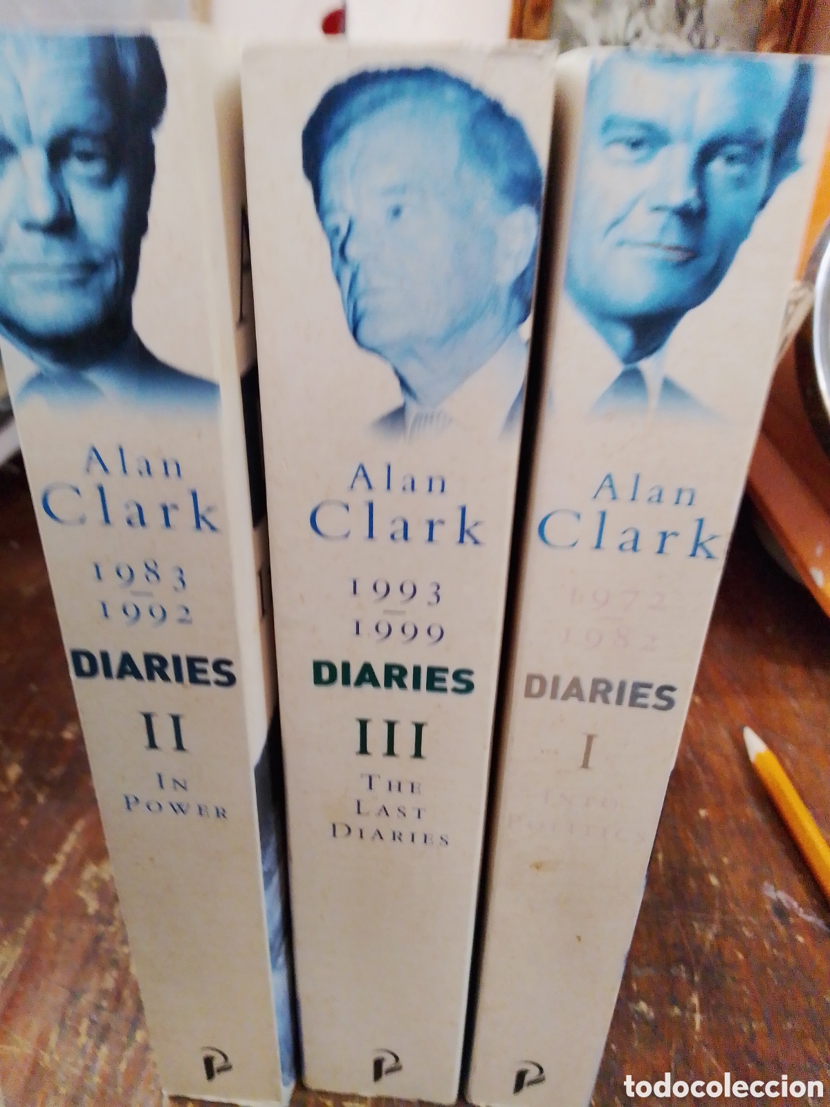 Libros de segunda mano: ALAN CLARK. DIARIES. 3 VOLUMENES. PHOENIX PAPERBACK. 2001