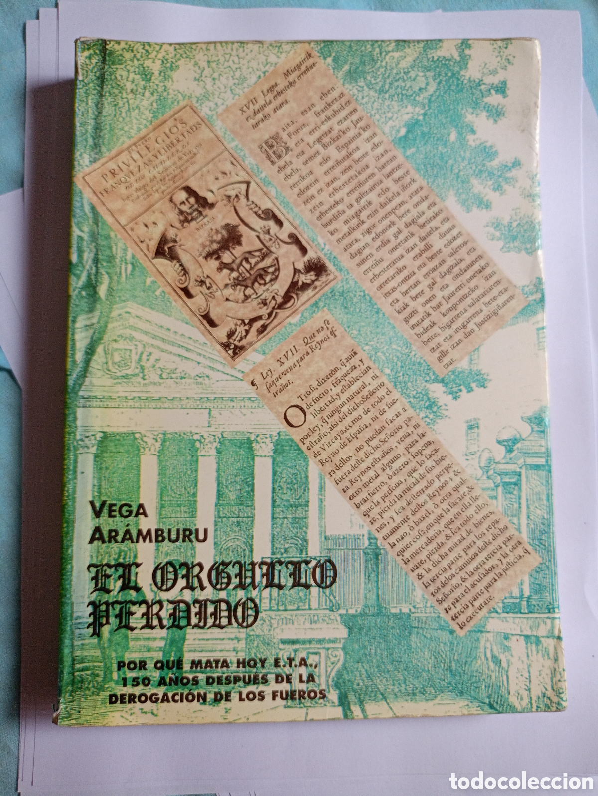 Second hand books: El orgullo perdido&rdquo; de Vega Ar&aacute;mburu, explora el conflicto vasco centr&aacute;ndose en la organizaci&oacute;n E.T.