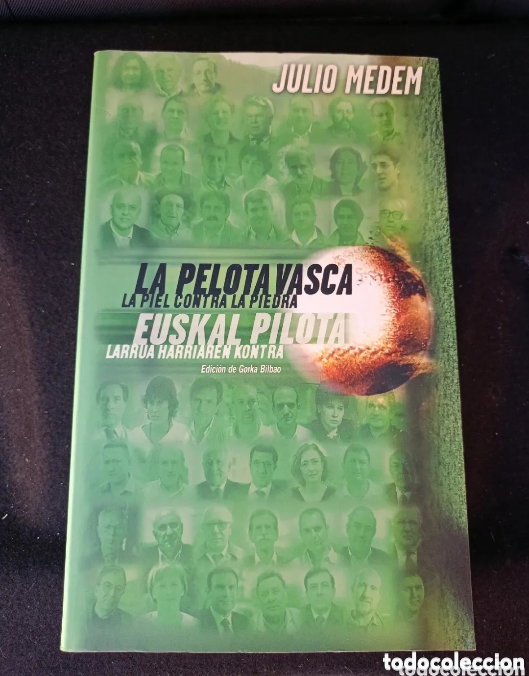 Libros de segunda mano: La pelota vasca la piel contra la piedra