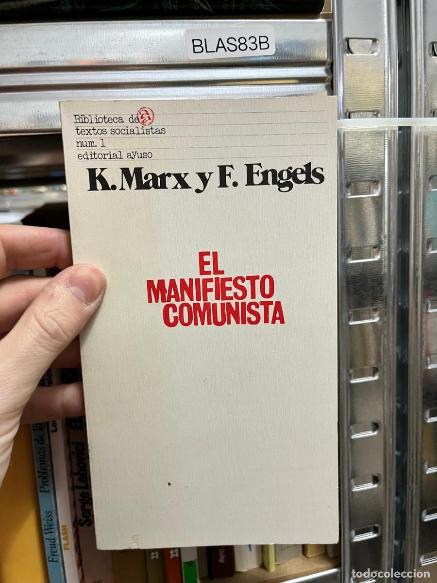 Libros de segunda mano: BLAS83B - El Manifiesto Comunista - Karl Marx y Friedrich Engels - Editorial Ayuso, Biblioteca de te