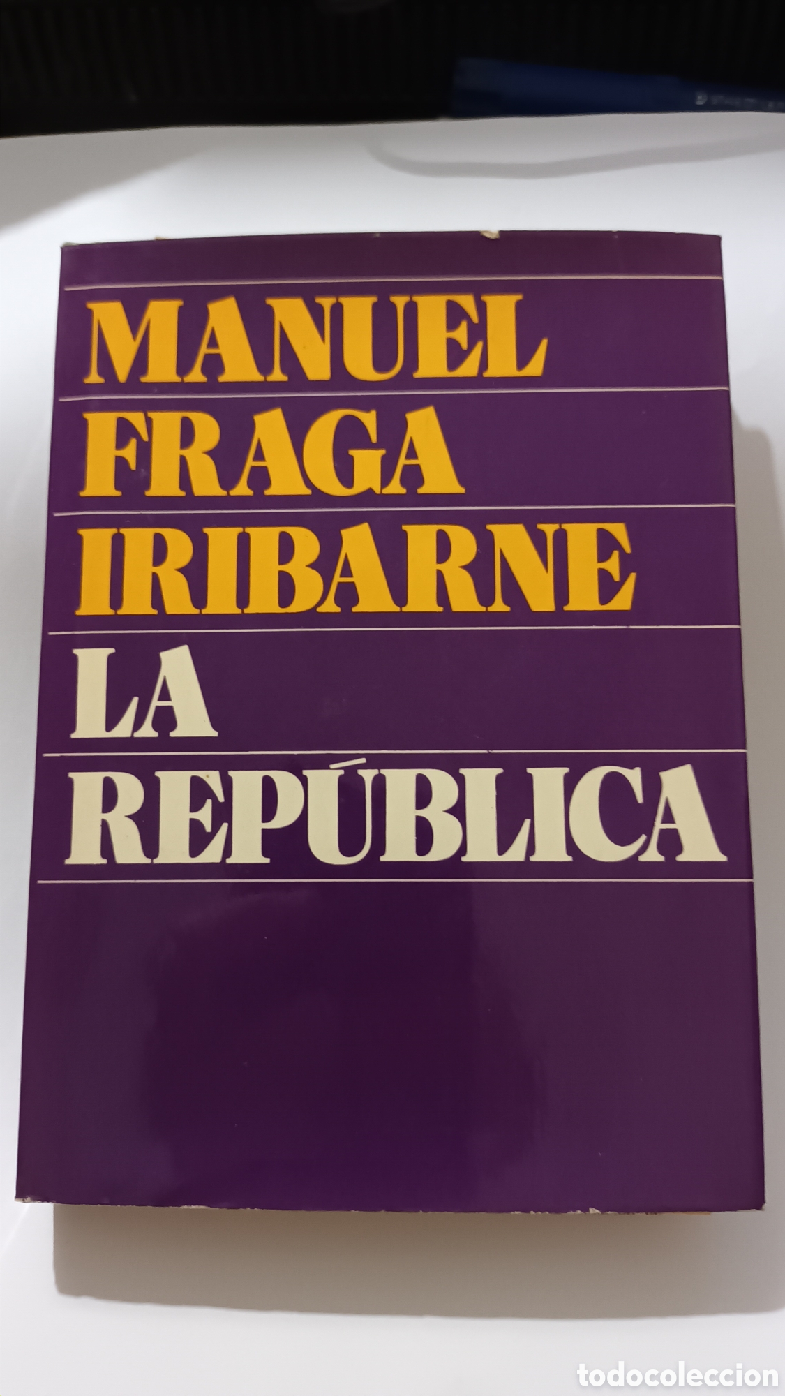 Libros de segunda mano: La Rep&uacute;blica. Manuel Fraga Iribarne