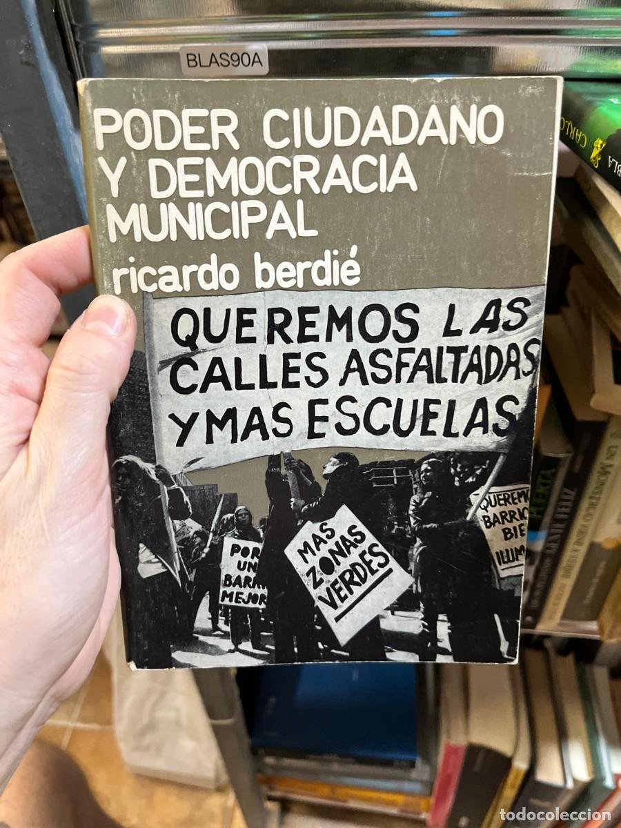 Gebrauchte B&uuml;cher: BLAS90A &ndash; Poder ciudadano y democracia municipal &mdash; Ricardo Berdi&eacute; &mdash; El Viejo Topo.