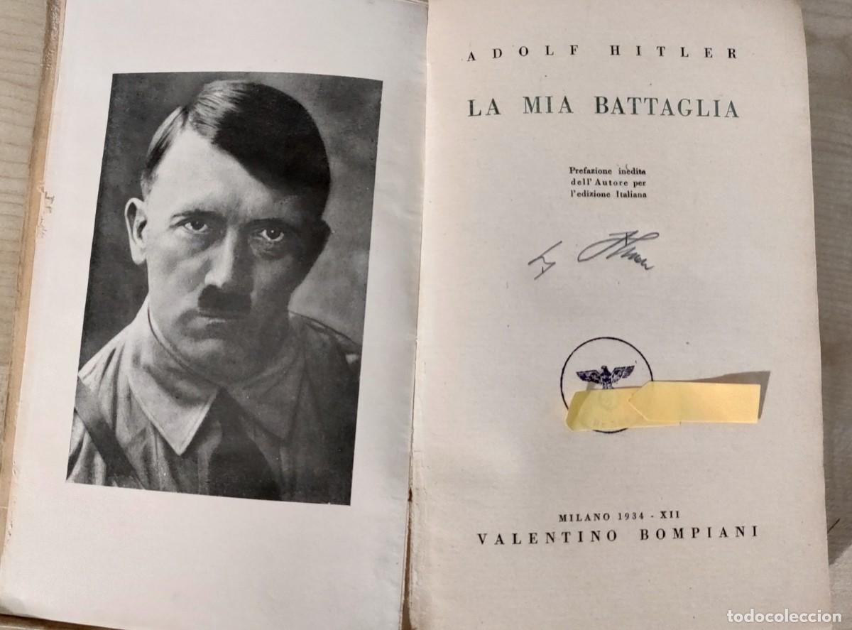 Libros de segunda mano: Mi Lucha primera edicion en Italiano