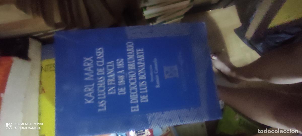 Libros de segunda mano: LAS LUCHAS DE CLASES EN FRANCIA DE 1848 A 1850. EL DIECIOCHO BRUMARIO. KARL MARX Austral