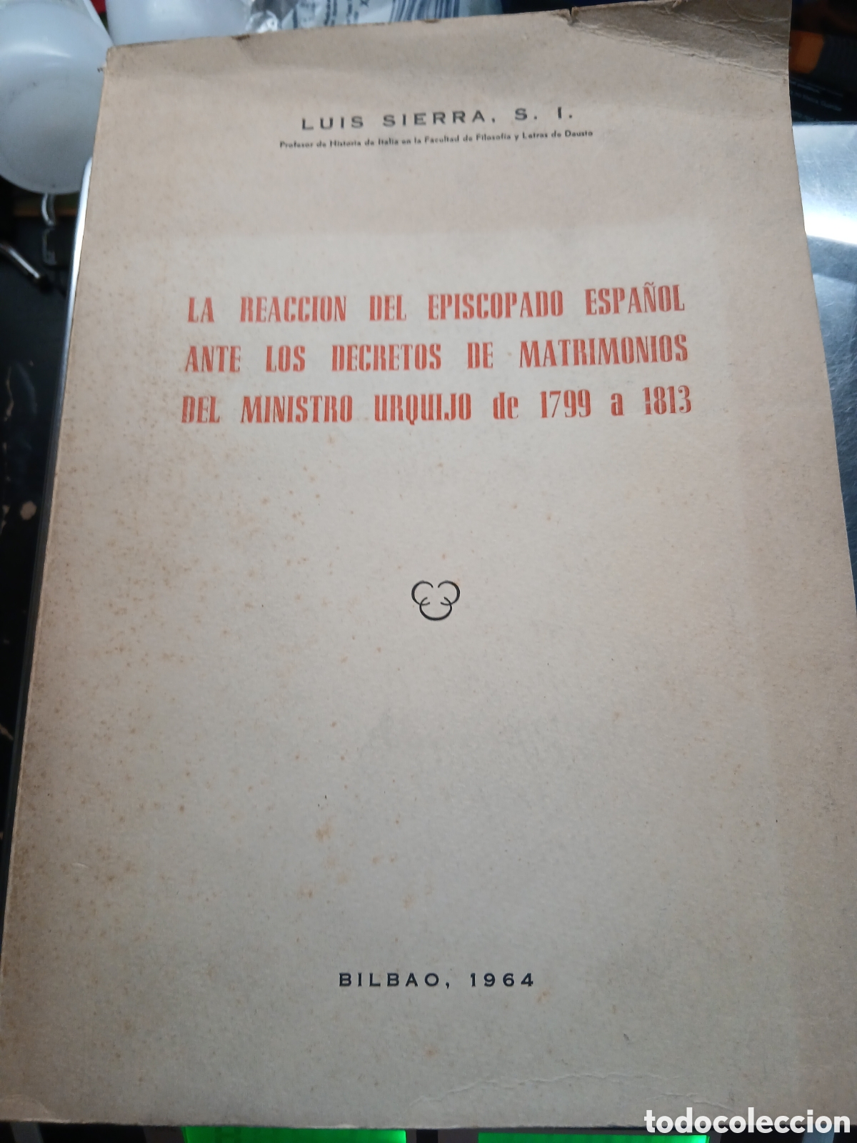 Libros de segunda mano: LUIS SIERRA S.I. DEDICADO Y FIRMADO POR EL AUTOR!!!
