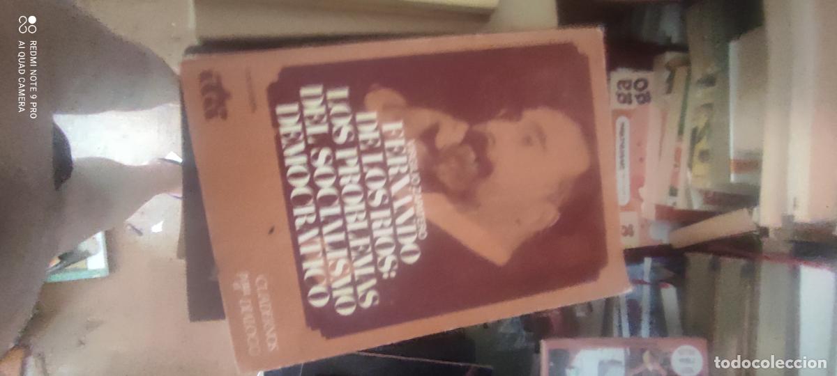 Libros de segunda mano: Fernando de los R&iacute;os: los problemas del socialismo democr&aacute;tico.- Zapatero, Virgilio