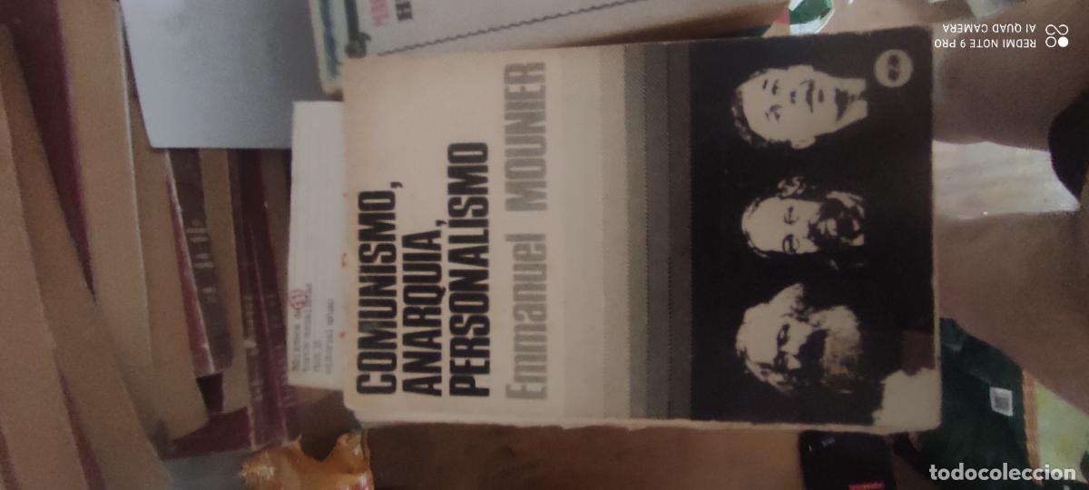 Libros de segunda mano: COMUNISMO, ANARQUIA, PERSONALISMO - EMMANUEL MOUNIER
