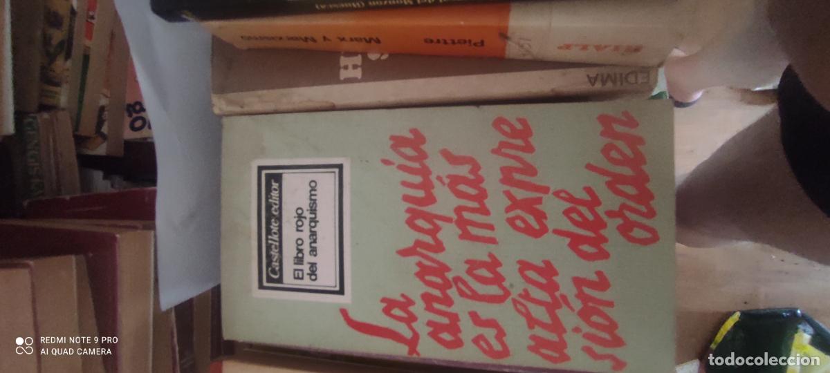 Libros de segunda mano: EL LIBRO ROJO DEL ANARQUISMO. LA ANARQUIA ES LA MAS ALTA EXPRESION DEL ORDEN. CASTELLOTE 1977