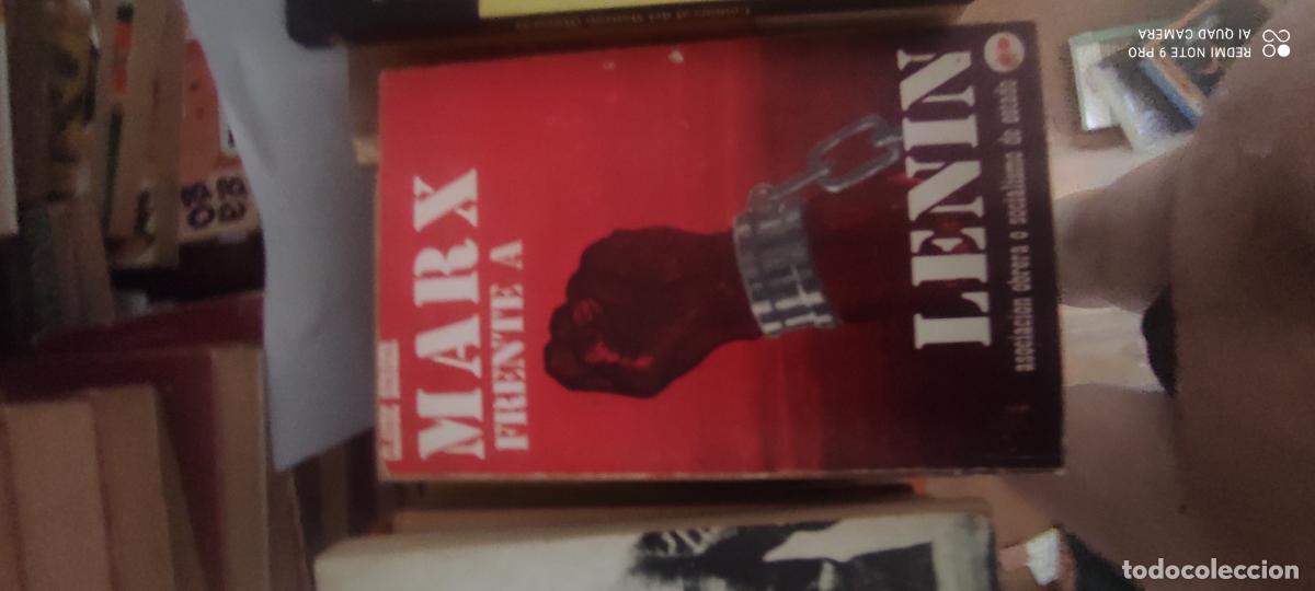 Libros de segunda mano: MARX FRENTE A LENIN. ASOCIACI&Oacute;N OBRERA O SOCIALISMO DE ESTADO. - VERGER, Claude.