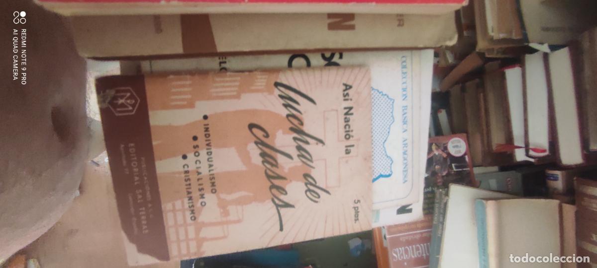 Libros de segunda mano: AS&Iacute; NACI&Oacute; LA LUCHA DE CLASES ,INDIVIDUALISMO , SOCIALISMO, CRISTIANISMO (1965)