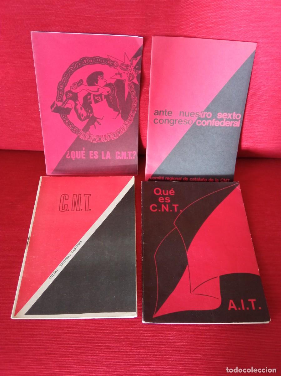 Libros de segunda mano: Folletos CNT a&ntilde;os 80 y 90