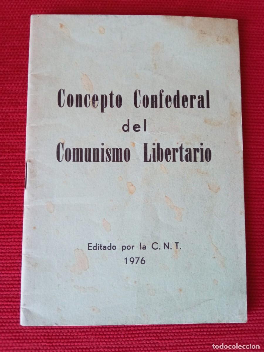 Libros de segunda mano: Concepto confederal del comunismo libertario