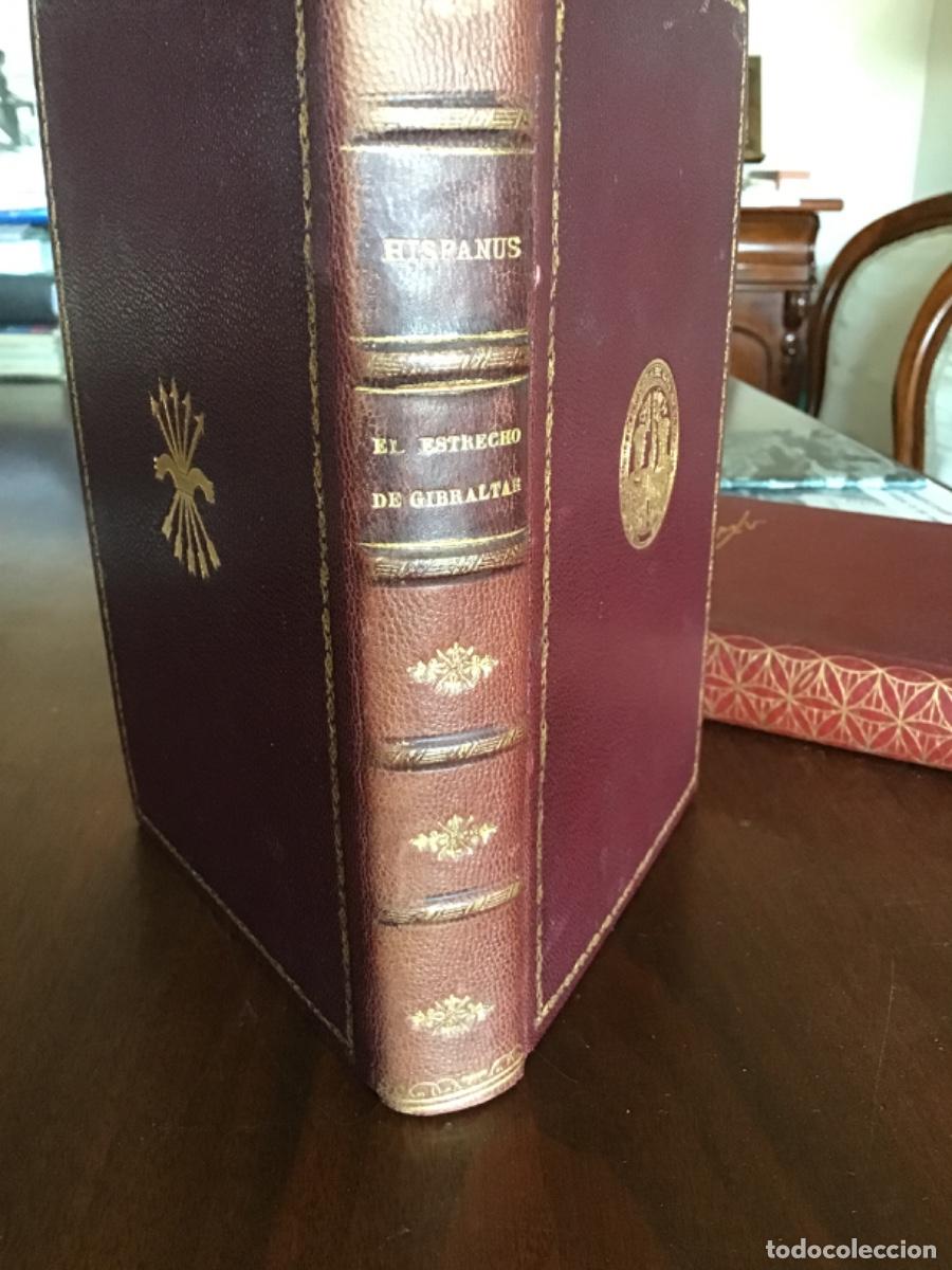 Libros de segunda mano: Hispanus: El Estrecho de Gibraltar. Su funci&oacute;n en la geopol&iacute;tica nacional, ed. de 1942 Estudios Pol&iacute;