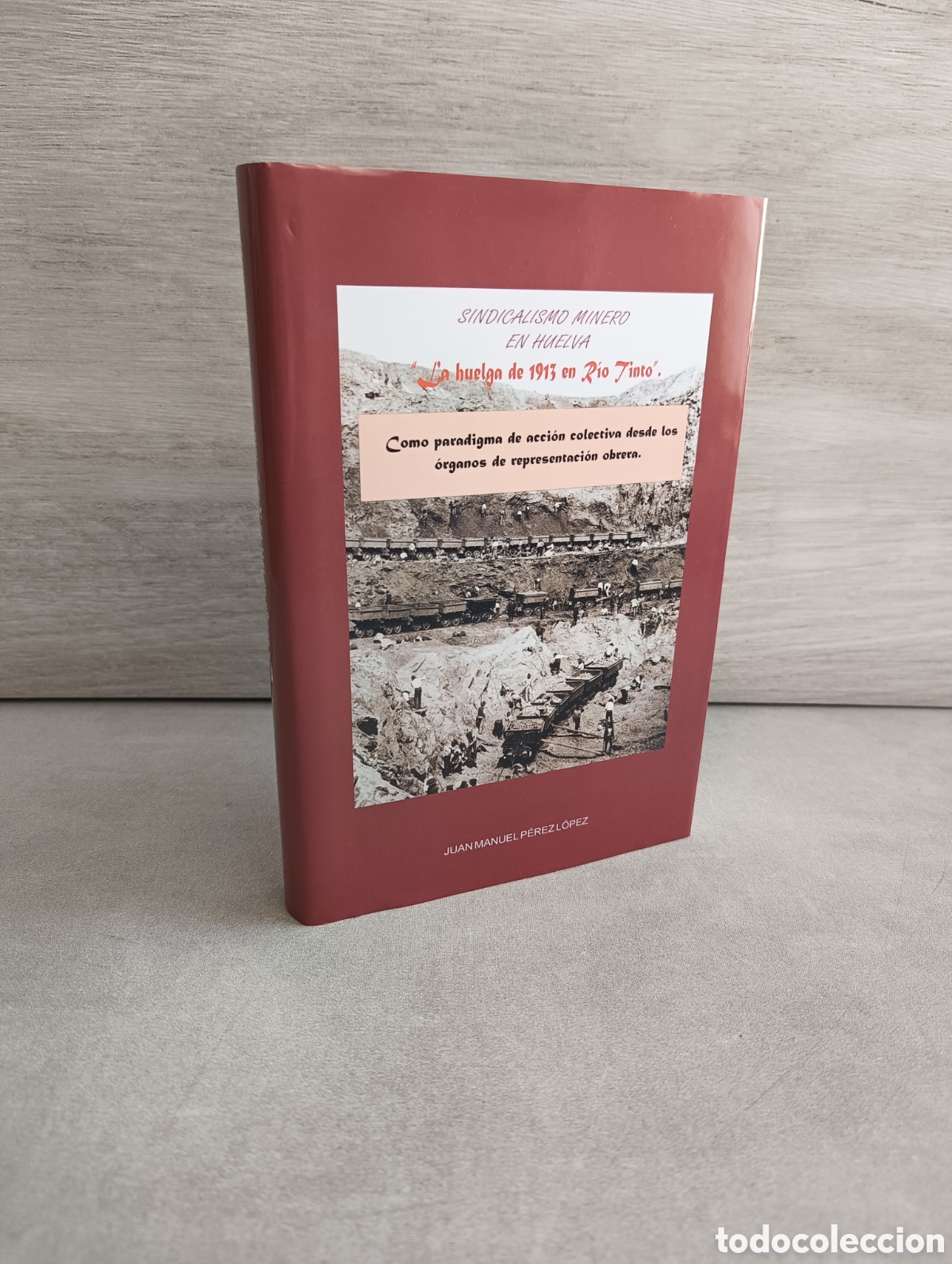 Libri di seconda mano: Sindicalismo minero en Huelva. La huelga de 1913 en R&iacute;o Tinto. Juan Manuel P&eacute;rez L&oacute;pez.