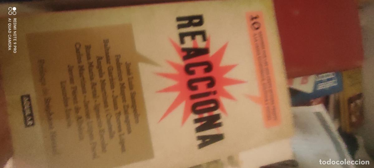 Libros de segunda mano: Reacciona: 10 razones por las que debes actuar frente a la crisis econ&oacute;mica, pol&iacute;tica y soc