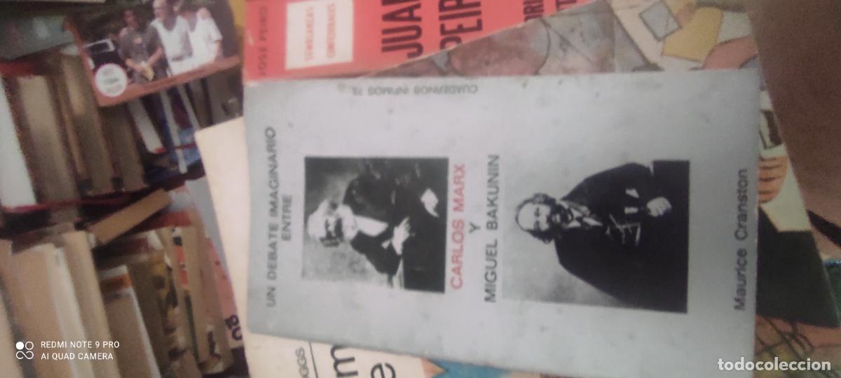 Libros de segunda mano: Un debate imaginario entre Carlos Marx y Miguel Bakunin. Maurice cranston. Cuadernos infimos 73.