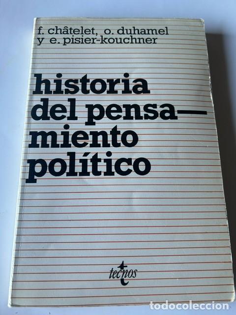 Libros de segunda mano: Historia del pensamiento pol&iacute;tico -Chatelet, Duhamel-