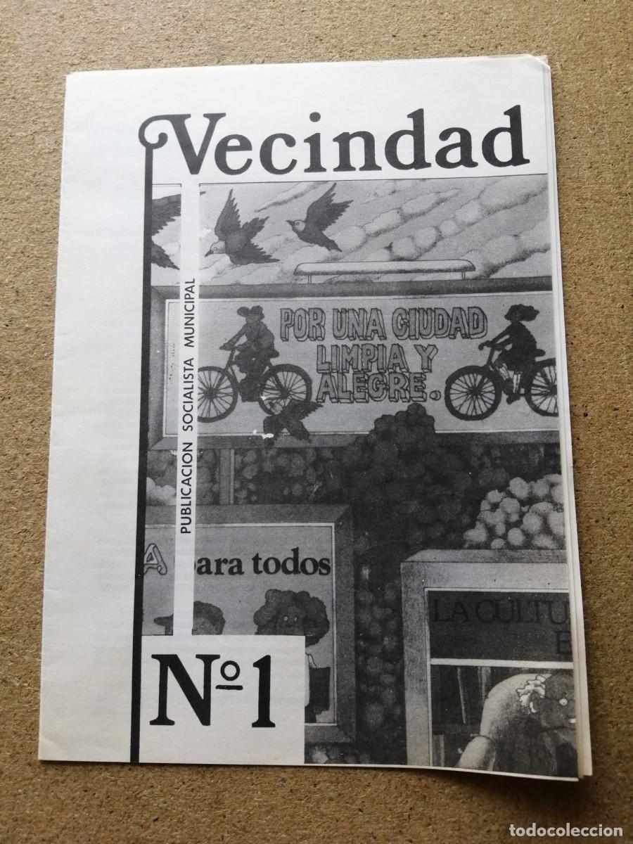 Libros de segunda mano: VECINDAD (NUMERO 1) PSOE, PARA CAMBIAR EL AYUNTAMIENTO DE MURCIA. 1979