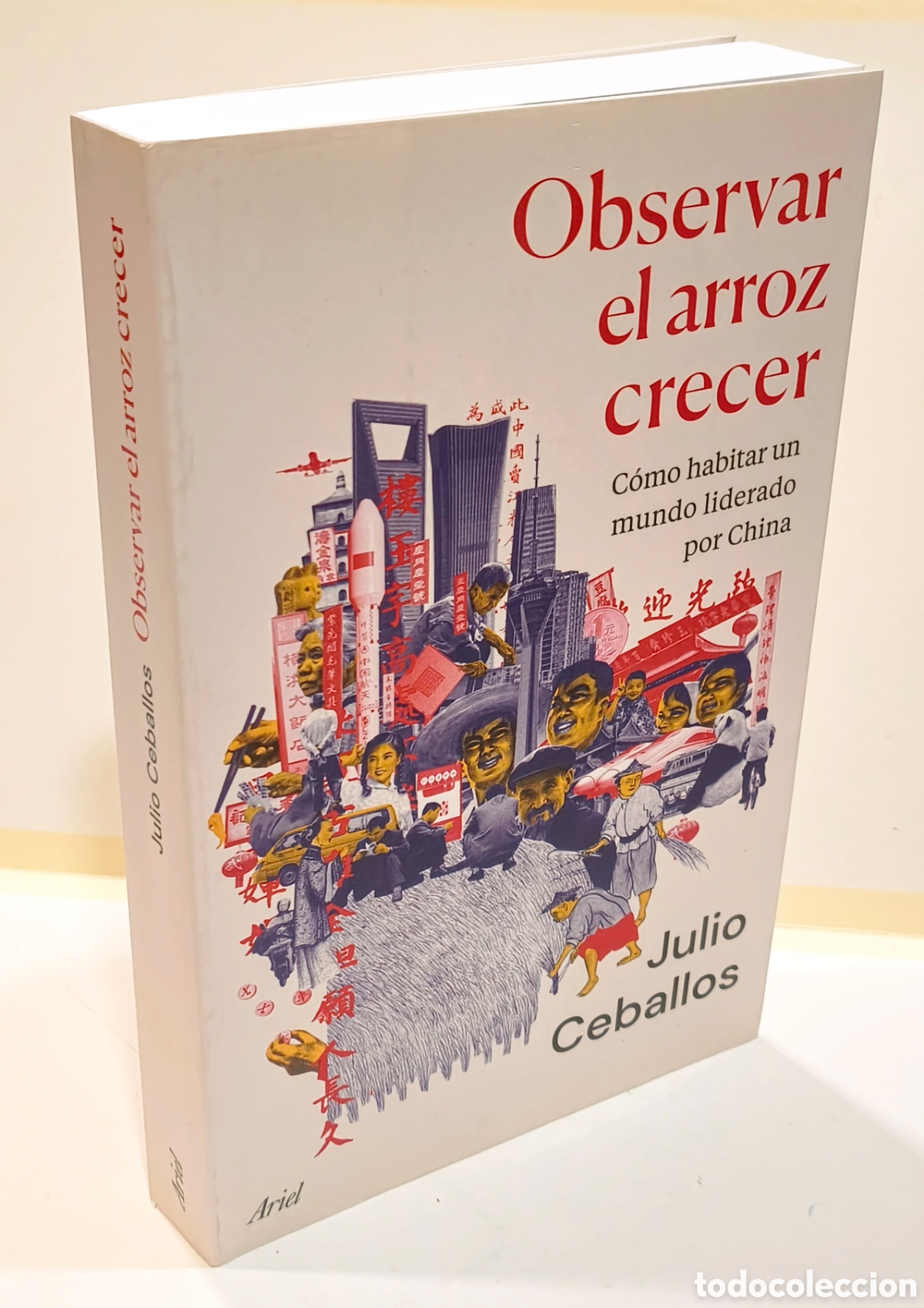 Libros de segunda mano: Observar el arroz crecer - Julio Ceballos - Ariel 2023