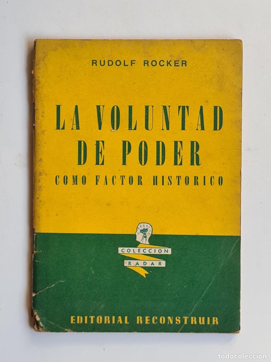 Libros de segunda mano: La voluntad de poder como factor historico, Rudolf Rocker