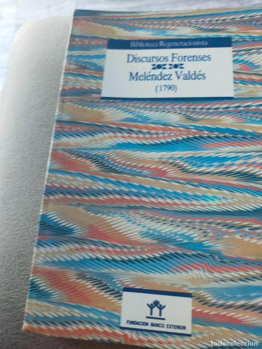 Libros de segunda mano: DISCURSOS FORENSES DE MELENDEZ VALDES