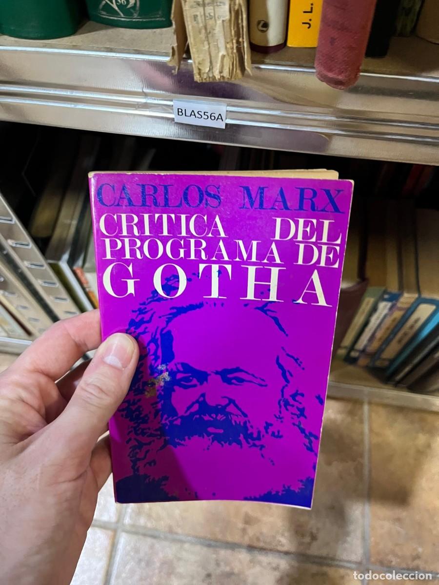 Libros de segunda mano: BLAS56A CARLOS MARX CRITICA DEL PROGRAMA DE GOTHA - Foto 1