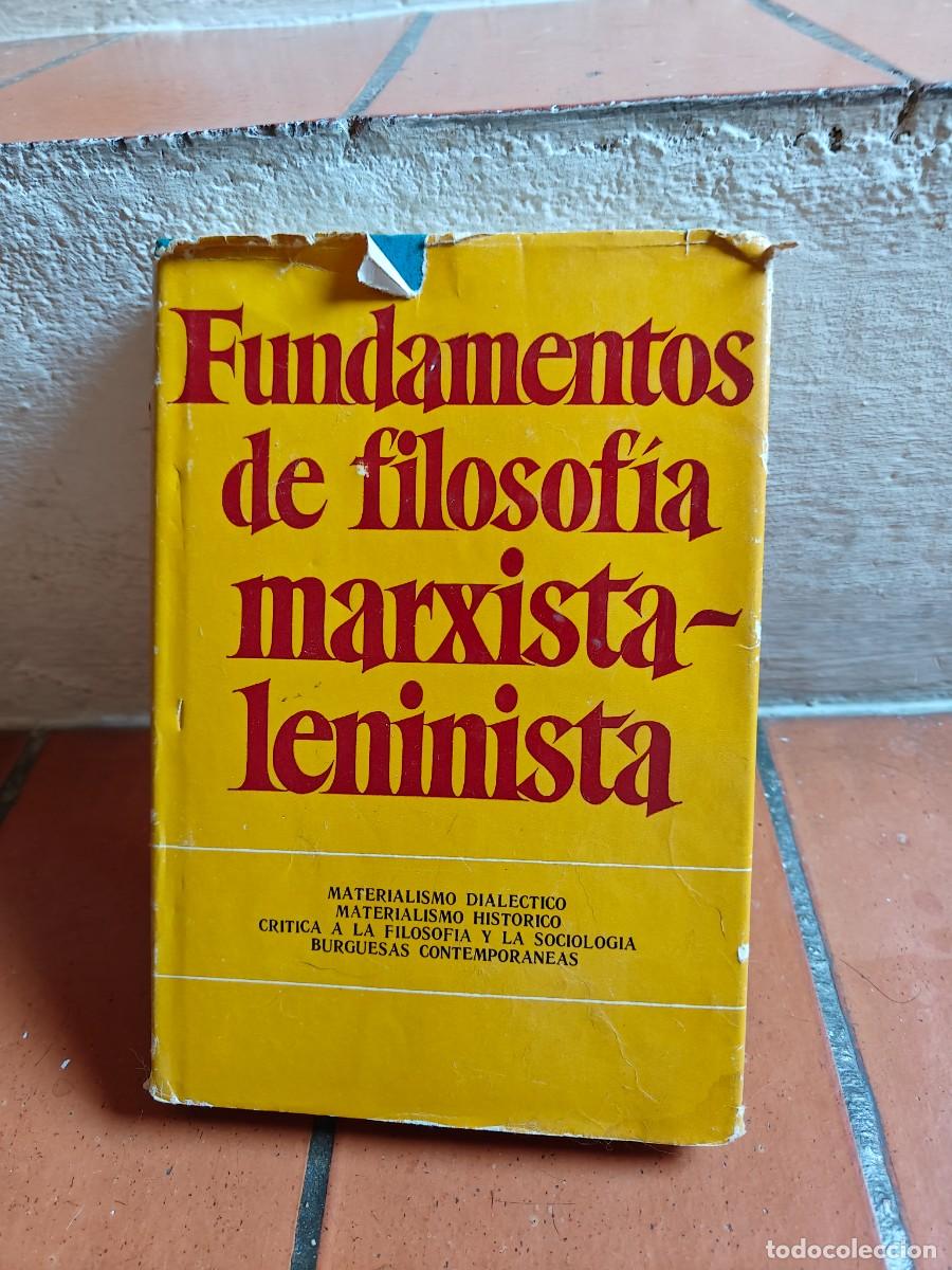 Libros de segunda mano: Fundamentos de filosofia marxista leninista