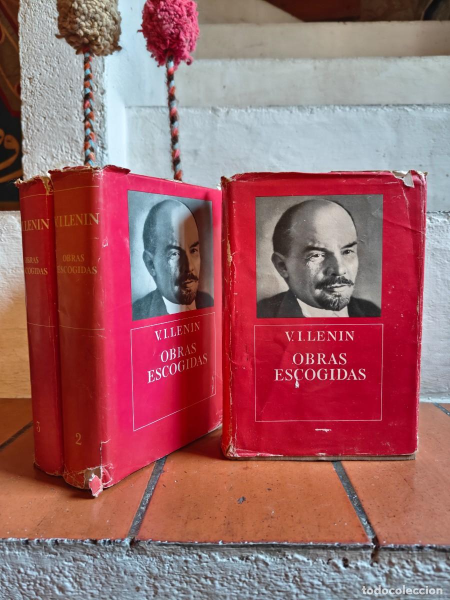 Libros de segunda mano: V. I. Lenin Obras escogidas 3 tomos
