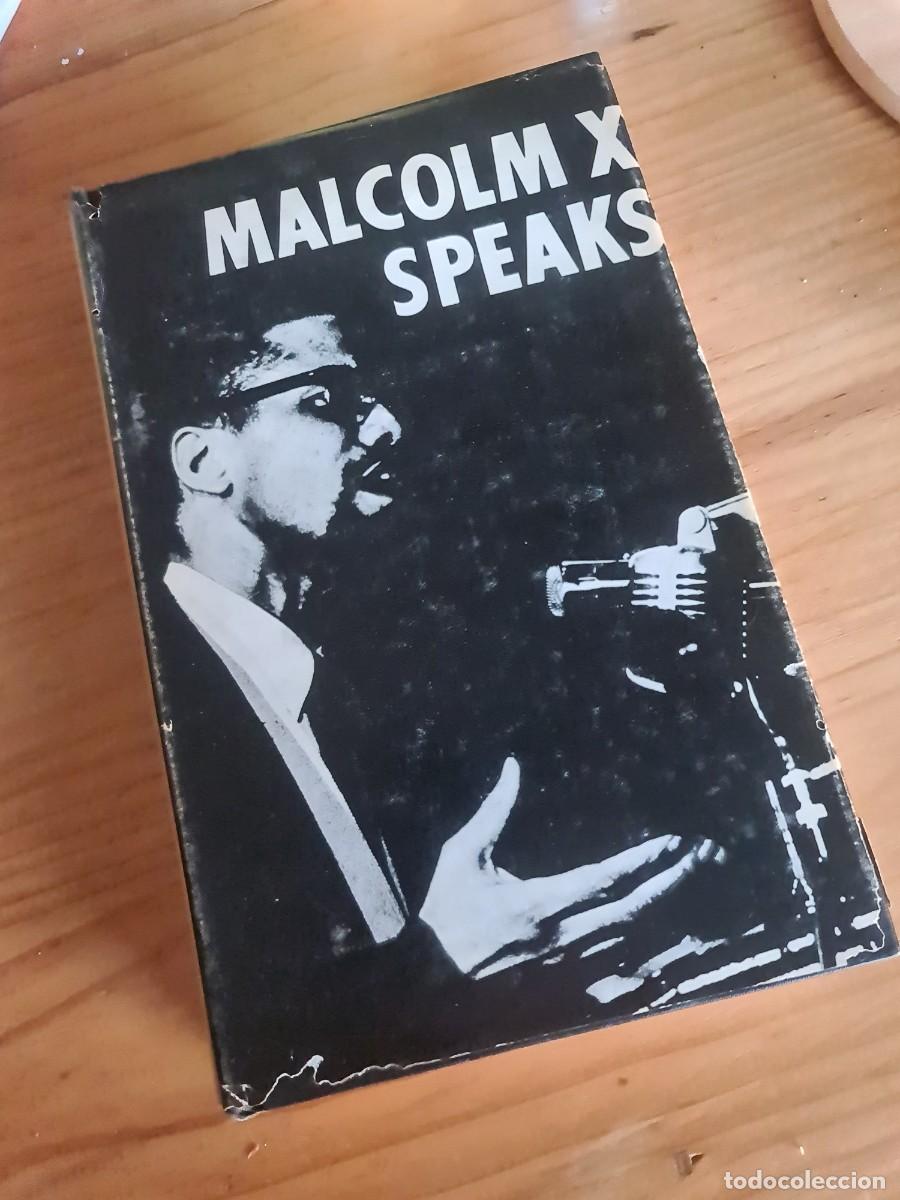 Second hand books: Malcolm X Speaks, 1a edici&oacute;n 1965. Merit Publishers, New York.