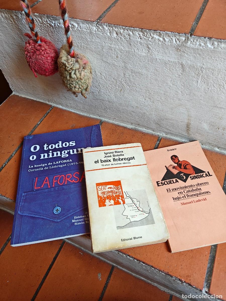 Libros de segunda mano: Lote de libros sobre sindicalismo y lucha obrera