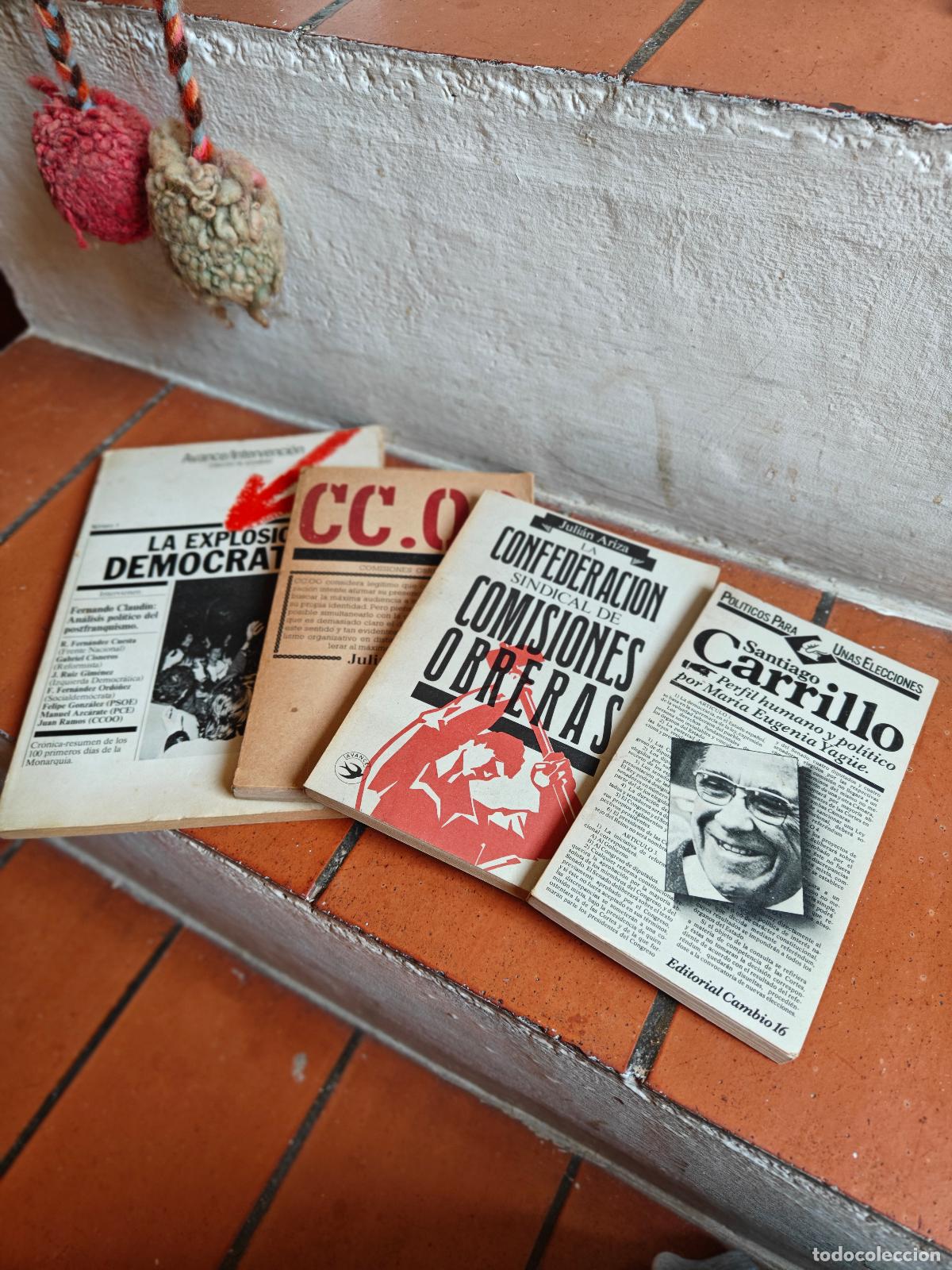 Libros de segunda mano: Lote de libros CCOO y transicion democratica en Espa&ntilde;a