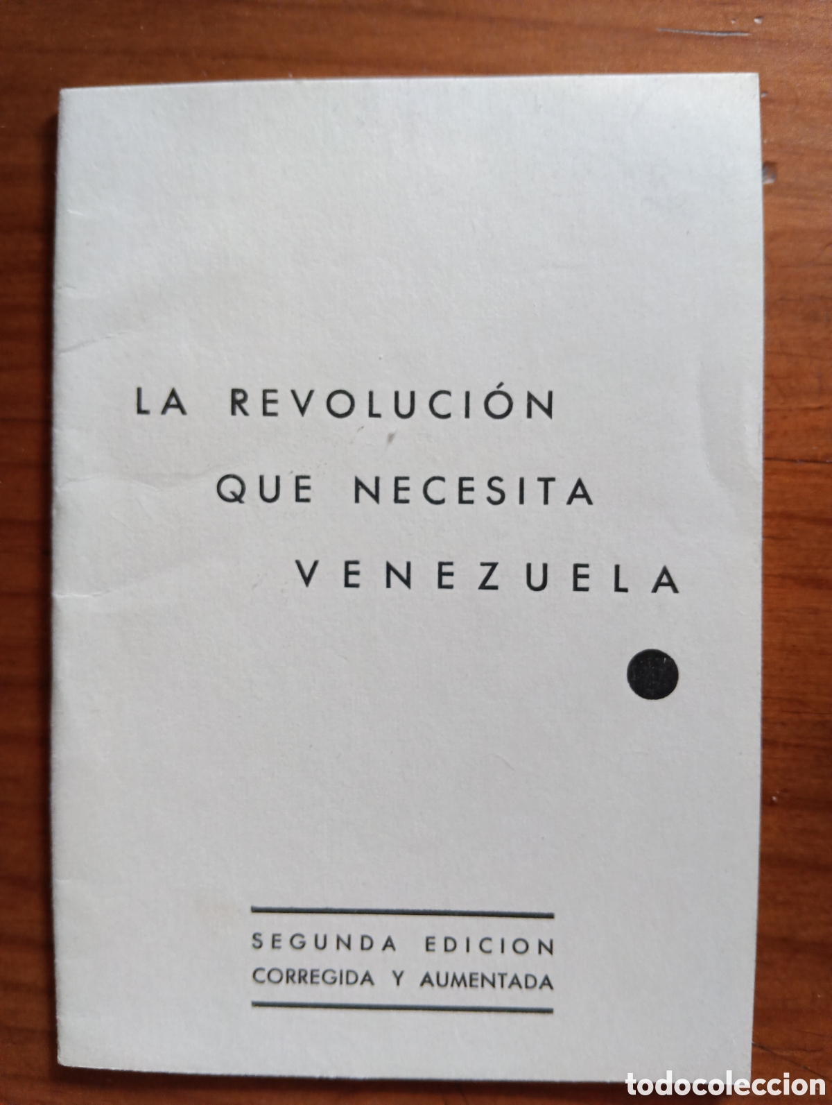 Libros de segunda mano: La Revoluci&oacute;n que necesita venezuela