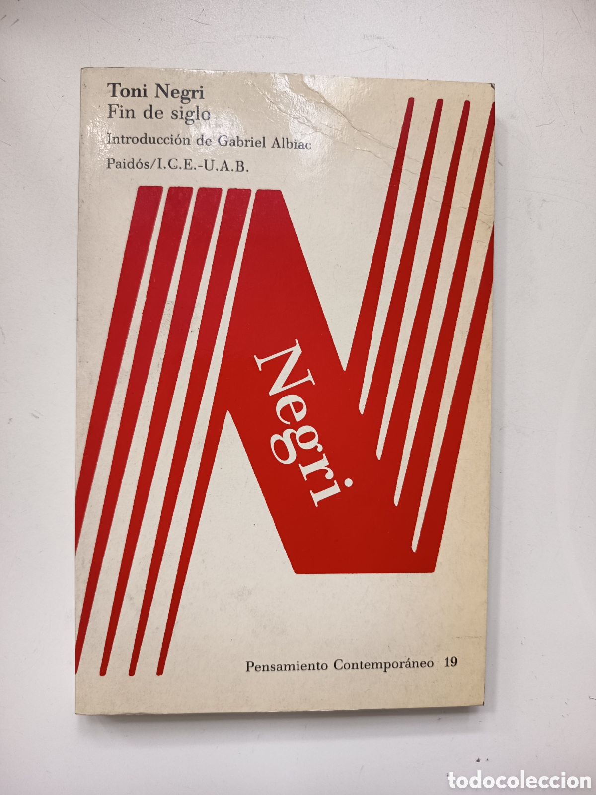 Libros de segunda mano: Fin de siglo Toni Negri