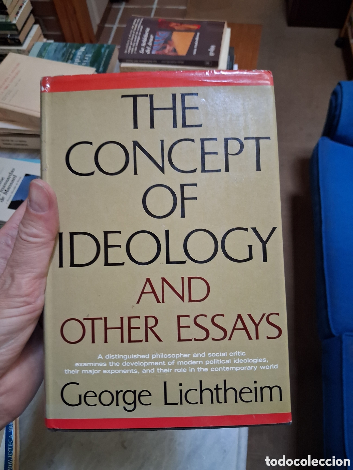 Libros de segunda mano: The Concept of Ideology and Other Essays, George Lichtheim