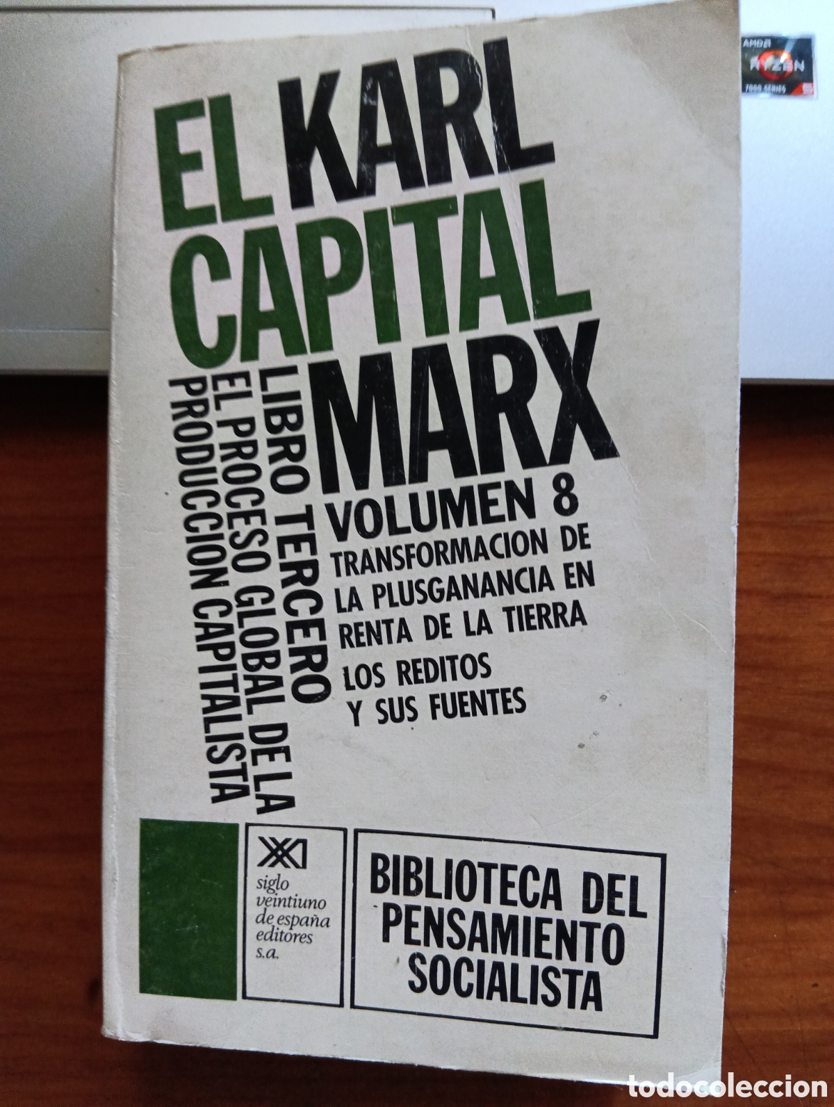 Libros de segunda mano: El Capital, El proceso global de la producci&oacute;n capitalista, Karl Marx