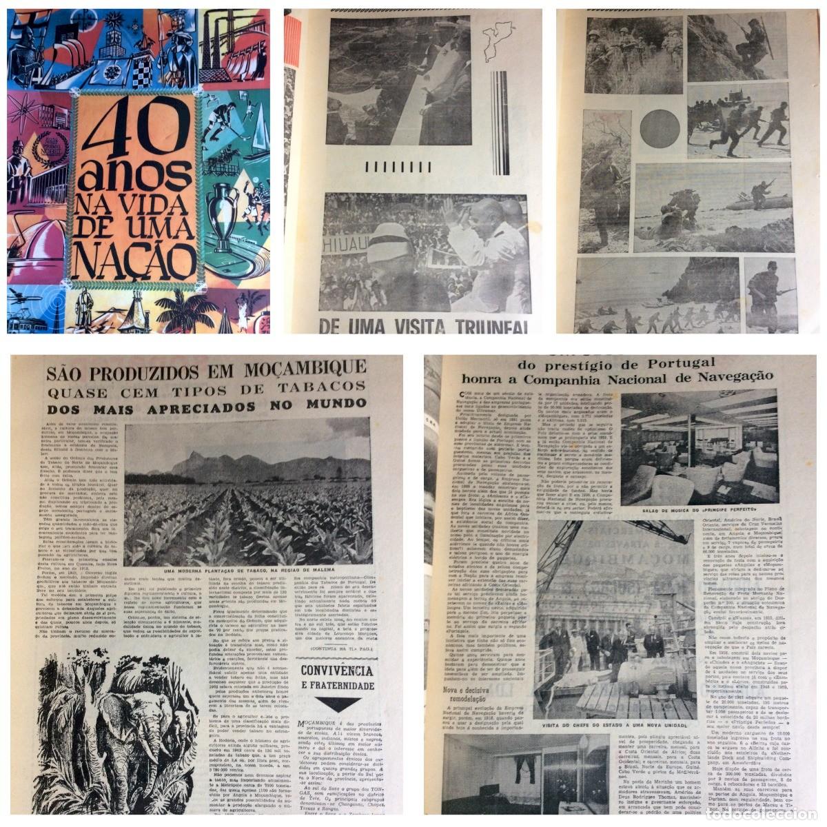 Libros de segunda mano: Estado Novo: Prov&iacute;ncias de Mo&ccedil;ambique, India, Macau e Timor. Suplemento do Di&aacute;rio da manh&atilde;