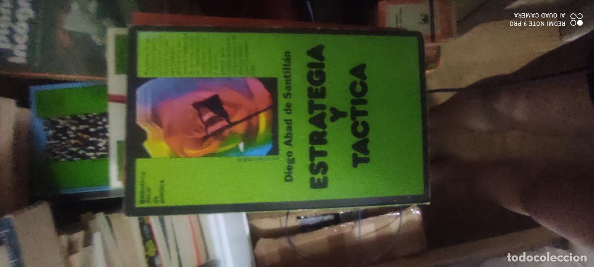 Libros de segunda mano: Estrategia y t&aacute;ctica. Diego Abad de Santillan. Biblioteca Jucar. 1&deg;edici&oacute;n 1976. N&deg;40
