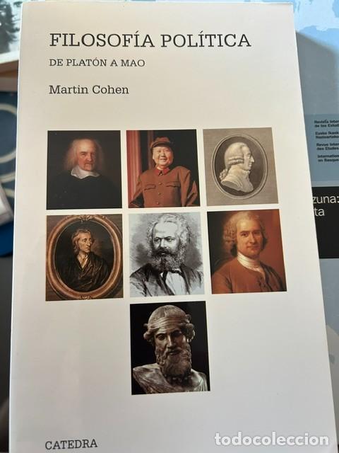 Libros de segunda mano: Filosof&iacute;a pol&iacute;tica. De Plat&oacute;n a Mao -Martin Cohen-