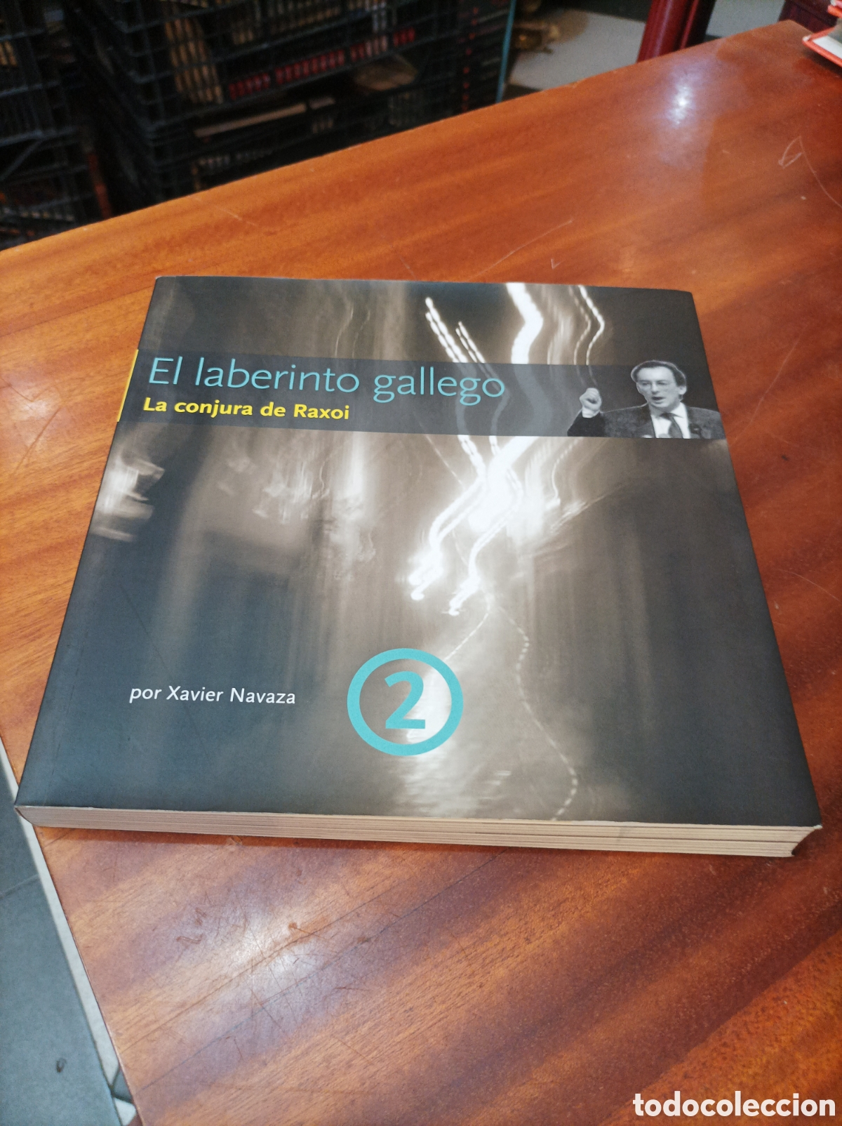 Libros de segunda mano: EL LABERINTO GALLEGO.LA CONJURA DE RAXOI POR XAVIER NAVAZA.2007