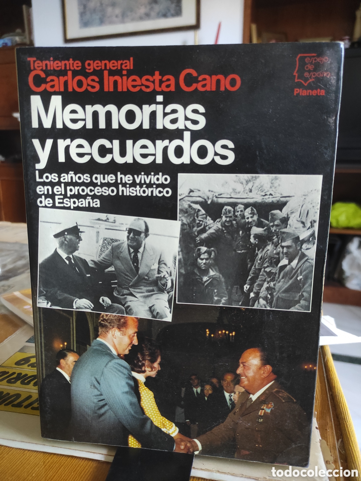 Libros de segunda mano: MEMORIAS Y RECUERDOS.- TENIENTE GENERAL CARLOS INIESTA CANO