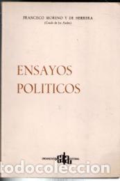 Libros de segunda mano: Ensayos pol&iacute;ticos, Francisco Moreno y de Herrera (Conde de los Andes)