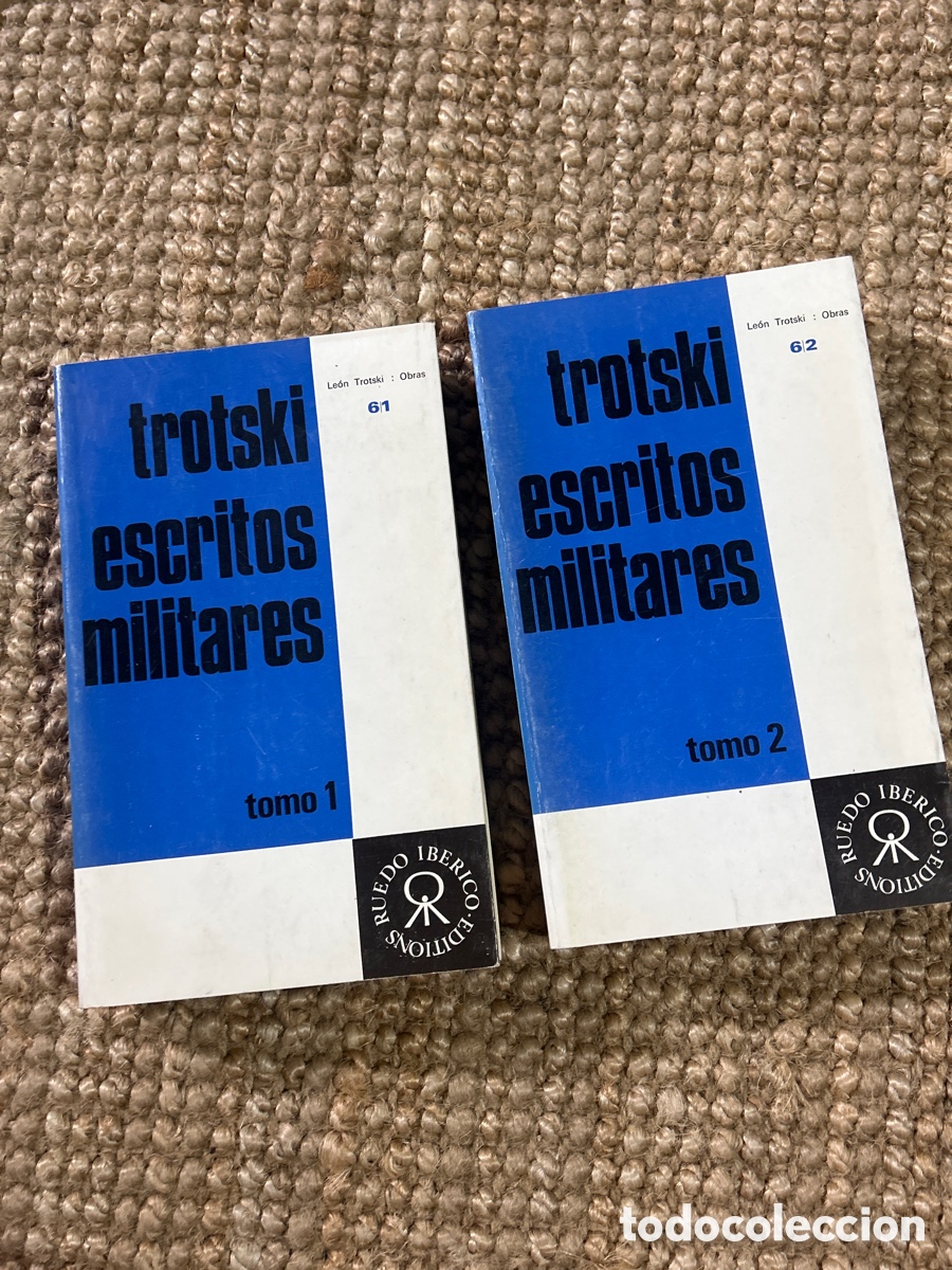 Libros de segunda mano: Escritos militares (2 vol.) - Le&oacute;n Trotski - Ruedo Ib&eacute;rico (1976)
