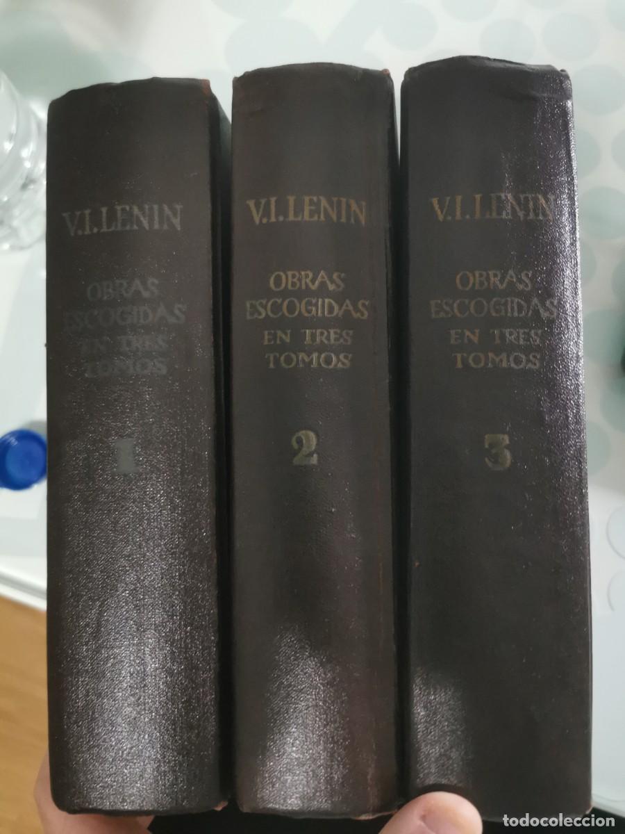 Libros de segunda mano: Obras escogidas Lenin. Progreso 1966.