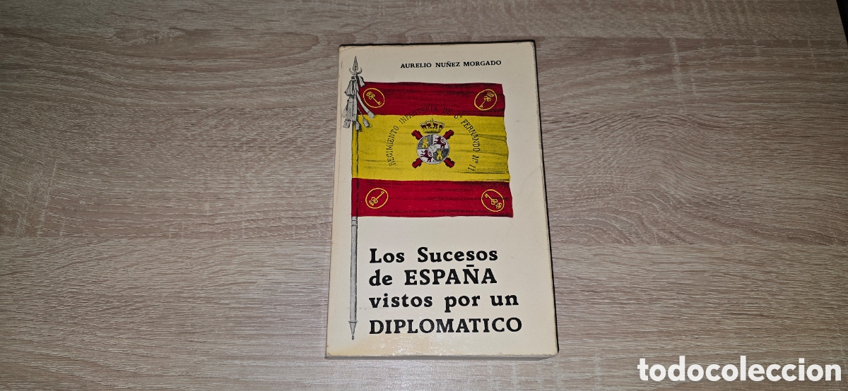 Libros de segunda mano: LOS SUCESOS DE ESPA&Ntilde;A VISTOS POR UN DIPLOMATICO. AURELIO NU&Ntilde;EZ MORGADO. VIMAR 1979