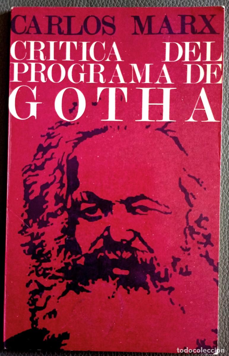 Libros de segunda mano: Carlos Marx . Cr&iacute;tica del Programa de Gotha