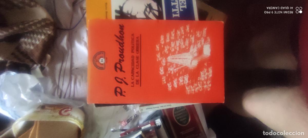 Libros de segunda mano: Proudhon La capacidad pol&iacute;tica de la clase obrear