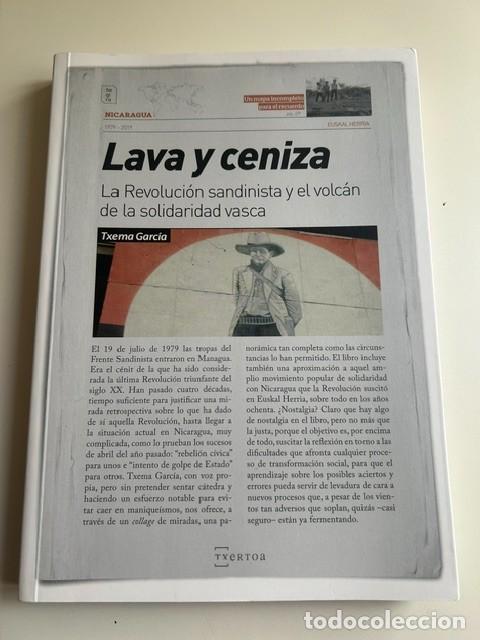 Libros de segunda mano: Lava y ceniza -Txema Garc&iacute;a-